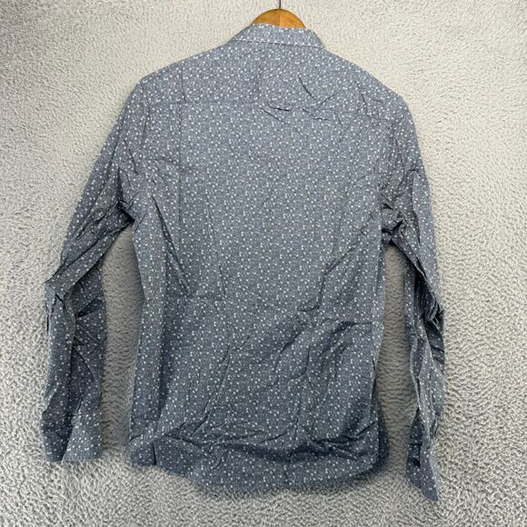 Stone Rose Shirt Men's 3 Medium Gray Trumpets Music Instrument All over Preppy - Picture 7 of 10